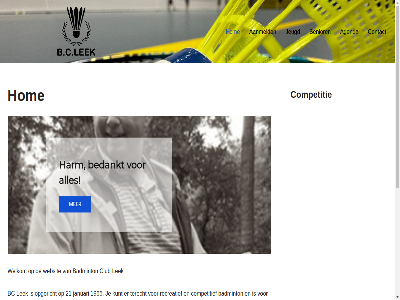 1966 21 aanmeld agenda avond badminton bc bedankt club competitie competitief contact ga gemaakt harm hom inhoud januari jeugd jong jouw kijk kom kunt lang lek mogelijk nev opgericht oud recreatief senior sport sportiev terecht websit welkom wordpres