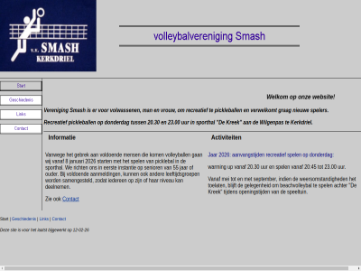 -02 -26 12 activiteit bijgewerkt contact geschiedenis informatie laatst link onz sit smash start veren websit welkom zie
