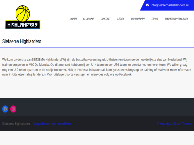 aangedrev basketbal basketbalveren club clubinfo contact daarmee dames facebok ga gerust grac grag her herenteam highlander hom info@sietsemahighlanders.nl informatie inhoud instagram interes kom kort lang led lid mail menck mfc moment nabij nederland nieuwtjes noordelijkst opzet sietsema sit spel team thema themes toekomst train training u10 u14 u14-team u16 u16-team uithuiz uitslag verslag volg we wedstrijdverslag welkom wij will wordpres