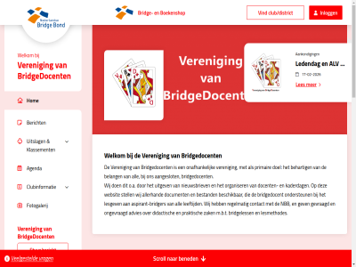 -02 -2026 17 17/02/2026 19/12/2025 20/12/2025 2026 88 aangeslot aankond advies agenda algemen all allerhand alv artikel aspirant aspirant-bridger barendregt behart bekijk belang bened bericht beschik bestand bestur boekenshop bridg bridgebond bridgedocent bridgeless bridger club club/district clubinformatie competities contact content cookiereglement copyright didactisch dient direct docent document doel fotogalerij ga gegeven gev gevraagd hand hand-out helen hom homepag inlogg kaderdag klassement laatst led ledendag leeftijd les lesgev lesmethodes lid m.b.t main nbb nieuw nieuwsbrief nieuwsbriev o.a onafhank ondersteun ongevraagd onsweb organiser out praktisch presentaties primair privacybeleid realisation regelmat regiodag scroll skip stell stur the to uitgev uitslag vbd veelgesteld veren vind vrag websit welkom wij zak zie