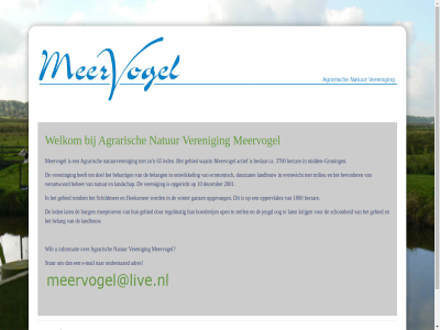 2001 2026 adres agrarisch all copyright e e-mail informatie mail meervogel natur onderstaand recht stur veren voorbehoud welkom wilt