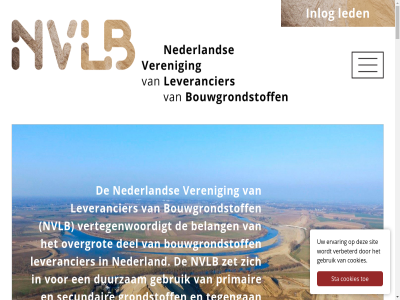 belang bouwgrondstoff cookies del duurzam e ervar gebruik grondstoff inlog led leverancier nederland nvlb overgrot primair secundair sit sta t tegengan toe verbeterd veren verspill vertegenwoordigt zet