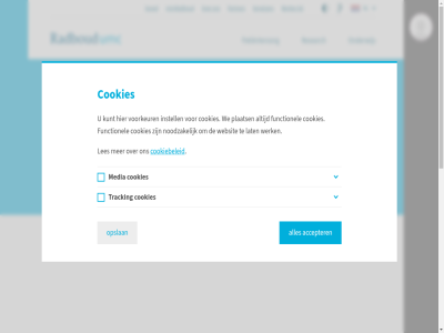 aan/uit accepter bent contact contrast cookiebeleid cookies del disclaimer dutch facebok functionel ga gevond helas huidig instagram instell kunt lat les linkedin media menu mijnradboud mod nl noodzak onderwijs opslan pagina partner patientenzorg plaats print privacy radboudumc readspeaker research spoed tal tracking typ verwijzer volg voorkeur war we websit werk x youtub zoek zoekwoord