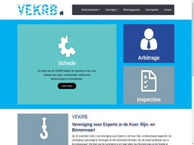 333 7940 ah arbitrag berging binnenvaart contact expert info@vekrb.nl inspecties kust led les meppel motordagwaard nieuwbouw postbus rijn schad taxaties vekrb veren voorwaard werkzam