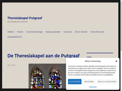 2024 7 aanstek accepter apparat april beher bekijk bepaald best bied concert contactformulier cookiebeleid cookies donatie en/of ervar eu eucharistievier functies gebruik geeft gegeven geplaatst heerl historie id info informatie intrekt invloed kaarsj kapel les mogelijk mooi nadel ondersteund parel putgraf raadpleg s sit slan stemm surfgedrag technologieen theresiakapel toestemm uniek verborg verwerk voorkeur websit weiger welkom wij wordpres zoal zoek