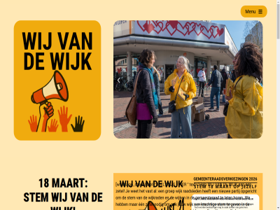10 18 2026 aanmeld all allen bedrag behoeft belangrijk bepaald beter bijeenkomst breng buurvrouw daarmee daarom denk doe doet doner dorpsrad download effectief elk ers ervor extra florer gan gat gehoord geinteresseerd geld geluid gemeenteraadsverkiez gemeenterad gesprok gewenst goed hoevel iederen indien inzet jezelf jouw kandidat ken kennis kiest kom komend kost laatst lat lokal maakt maart mak manier mee mens menu nadruk nem nieuw nieuwspagina onafhank ondersteun onz oploss ord overbuurman partij plann politiek programma punt rad rotterdam sam stad stadsdemocratie start stell stem steun stevig strat telt vanuit verkies vertegenwoord verwacht video waarom we werk wet wiegman wij wijk wijk-er wijkbewoner wijkraadsled wijkrad wijvandewijk will wim zorg