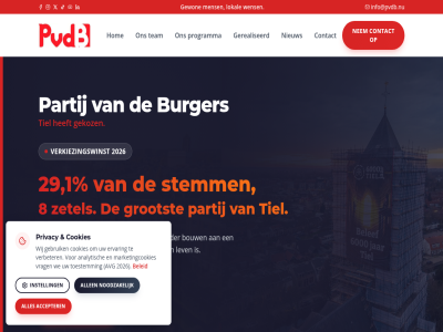 1 12 2026 29 7 8 aangenom aanpak aantrek accepter actueel afgelop all allen ambities analytisch avezaath avg bedankt bedrijv bekijk belang beleid benoem bereik bouw buitenruimt burger burgerloket carolin concret contact contactformulier cookie cookie-instell cookies daadkracht dankbar doe dorp drenth dynamiek economie eig elkar energie eronder ervar fatbikes folmer gan gebruik geinstalleerd gekoz gemeent gemeenterad gerealiseerd gericht gesprek gestart gevarieerd gewon goed groen grootst grot hel hinder hom houd ideeen info@pvdb.nu informateur informatie ingestemd instell inwoner jar jouw keuzes kiezer kunt kwaliteitsslag laatst leefbar leefomgev les lev lift lokal maakt marketingcookies mee meld mens mobiel mooi mooier motie motor nem nieuw nodig noodzak omstrek ondernem ondernemer ontmoet ontzet onz open opgeruimd overlast partij passend peter privacy privacyverklar programma project pvdb raadsled raadsvergader recht reken resultat rijgedrag ruimt sam schon schouder snel stan stap stel stemm steun strat success super team tiel tielenar tijden toekomstbestend toestemm trot uitvoer unaniem veilig verbeter verder vergader verkeersveil verkenningsfas verkiezingswinst verschil vertrouw verzorgd via vol volgend voorbehoud vrag vrijwilliger waargemaakt wadenoij war we wens werk werkgeleg wij won woning woningbouw zennewijn zet zetel zin zojuist
