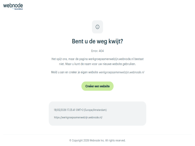 +2 17 18/05/2026 2026 25 404 41 all bent bestat copyright creeer eig error europe/amsterdam gebruik gmt inc kunt kwijt meld nam nieuw pagina reserved right spijt webnod websit weg werkgroepsamenwelzijn.webnode.nl