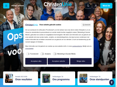 -2026 2 2022 26 29 3 4 6 7 8 aanmeld accepter advertentiepartner advertenties alv analytic anbi ander armoed bekijk bestur bid bijbel blijf blijv bloei campagn christenunie christenunie.nl combiner contact cookies cookieverklar daarbuit dankzij dasj del dienst doe drug eansk elk elkar ensched fractie fractievoorzitter frieda functies functionel gebruik gebruikt geeft geinspireerd gelof geopend gev god hadassa harmjan help hom hoogt hoopbrenger hoopvoll iederen impact informatie inhoud intrek jasj jeremia jij judith jullie kandidat kinder kom kop kunt laatst landelijk led les lid lijst lijsttrekker limbek lokal mak market media media-functies mediathek mee meijer meld mens met micha mogelijk moment nem netwerk nieuw nieuwsbericht nieuwsbrief omzien onthoud onz opdracht opleid opstan overzicht period periodiek personaliser plann politiek praiseconcert privacybeleid privacyverklar programma raadslid resultat sam selectie sit social stad standpunt statut stem studentenevenement tbv technologieen thuis toegank toelicht toestemm toestemmingsvenster vastgesteld vedder ver vergelijk verker verkiez verkiezingscampagn verkiezingsprogramma verzameld vindt voorkeur vrijwilliger we websit weiger werk wethouder wij wijzig will word zet zoek
