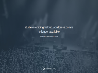author availabl deleted hav longer no sit studieverenigingmaktub.wordpress.com the this