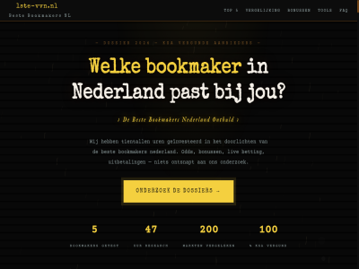 -1995 0900 10 100 18 1ste-vvn.nl 20 200 2026 25 3 47 5 50 aanbied aanbieder aanbod all allen bedoeld beinvloedt bekijk beoordeeld beschik best bet bet365 betrouw betting bied bonusinformatie bonuss bookmaker brengt complet cruk deelnam doorlicht dossier entertainment faq free gebruik gebruiksgemak geclassificeerd geinvesteerd geld genoemd getest gid gok gokproblem gratis handig hom hulp hulpnummer indicatief informatie informatiedoeleind interactiev jack jar jou kansspelautoriteit ksa ksa-vergund kunt leovegas liv markt mee meest milan minimumleeftijd miss nederland nl objectief odd onafhank onderzoek onlin only onthuld ontsnapt ontvang onz ouder past person premium problem rangschik recht research risico s selectie sit slimmer spel sportwed sportwedder stichting stokman tientall toegestan tol top toto uitbetal unibet uren uur veelgesteld verantwoord vergelek vergelijk vergelijkingsplatform vergoed vergund vergunn verslav verslavingspreventie via voorbehoud vrag wed weergegev welk wij wijzig zoek