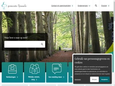 01 0592 08 1 10 11 18 2026 25 266 662 9481 a28 aanleg aanpass accepter afdruk afsprak afval afwijz agenda agenda-item all allen analyser april archief aw bekendmak belast bent bereik besluit bespar bestur bezoek bezoekadres bout bouw bronn burgerzak colofon contact contactgegeven cookies cultur daarom del den digital dorp duurzam energie english extern functioner gan gat gebruik gemeent gemeenteraadsverkiez gev gezond goed groen groningerstrat helpt hom hulp id id-kaart idee info@tynaarlo.nl informatiepunt inhoud item kaart klimaatbestend kom konink kornoeljeplein kruimelpad kunt kwetsbar laatst lat leefbar les maart mak marketingactiviteit meedenk meedoen meld melding milieu mrt nieuw nieuwbouwlocaties nieuwsbericht nodig omgevingsvergunn ondernem onderscheid ondersteun onderwerp onlin ontvangt onz openingstijd organisatie over overslan pagina paspoort persoonsgegeven plan plann planning platform privacyverklar proclaimer project recreatie rijbewijs rotond sluit sport statistiek stembus subsidieloket subsidies teunis toegank toerism tuin tynaarlo uitslagenavond veilig vergunn verker verkiez vervoer verwerk via vluchtel voorjaarsmarkt vries war we websit weg welk welzijn wer werk werkzam wet wij wilt won x zoek zorg zuidlaardermarkt zuidlar