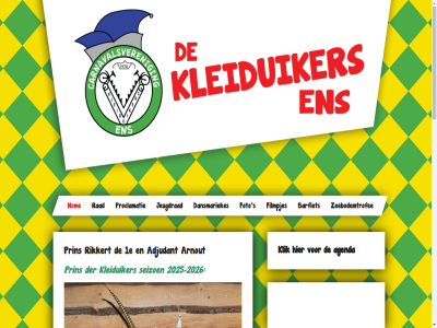 -2026 1e 2025 adjudant agenda arnout barfiet contact cv dansmariekes ens facebok filmpjes foto hom jeugdrad kleiduiker kleiduikers@hotmail.com klik menu ontwikkel prin proclamatie rad rikkert s seizoen websit zeebodemtrofee