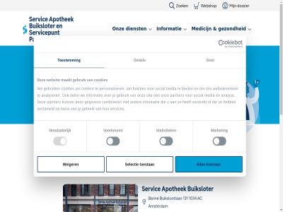 0 020 1 1034 11 131 2 2025 22 5 633 ac algemen all amsterdam analys analyser apotheekgroep apotheekpagina apothek assistenten@buiksloterapotheek.nl bann basis bied buikslootlan buiksloter combiner consent contact content cookies copyright del detail dienst disclaimer dossier duurzam franchis functies gebruik gegeven geword gezond hoofdkantor informatie inschrijv januari maakt market media medicijn mosadex mvo noodzak onderzoek onz parlevinker partner per personaliser privacy schol selectie selection servic servicepunt services sit social statement statistiek toegank toestan toestemm vacatures verstrekt verzameld vind voorkeur voorlicht voorwaard we webshop websit websiteverker weiger welkom werk wetenschap zoek zorgverlener