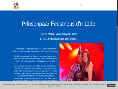 +1 1 11 11de aanbied accepter af all amy bedankjes best bruiloft carnavalsseizoen chau cookies cv d daa diepst doorgat eer eindelijk en enorm ermee ervar ervor eva feestneus flyer gan gebruik geheim gelukt geniet geregeld getroff gisteravond grinsv grinsven-peter grot half hof hom huil instemt janss jar kan klar komend kop lach lang laura liev logo loo lop lou marlou medailles mens mog mogelijk n nooit ontel onverminderd onz outfit pak par peter polonais president prinsenpar prinsepaor rest rob s sam sander scepter sind sit steun tanja thon tim uniek vanuit voorbereid voorop we websit wej werd werk wij zak zegg zei zien zorg zull zwoeg