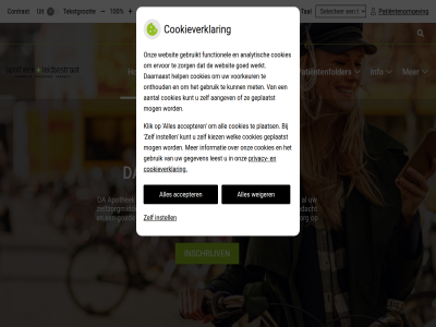 10 100 aandacht accepter amsterdam apothek arabisch best bied biedt brazilie buurt centr contrast cookieverklar da duit engel fran gegeven gemaakt geneesmiddel goed hom hoofdmenu huisarts info inschrijv instell italiaan leidsestrat mat medicatie medicijngebruik menu mogelijk near oekraien omgev onlin patient patientenfolder patientenomgev person pharmacy pol portuges privacy recept roemen russisch samenwerk selecter servic span submenu tal tekst tekstgrot turk vergrot verklein weiger wij zelfzorgmiddel zorg