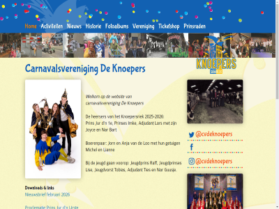 -2026 03 12 13 1e 2025 2026 23 25 28 29 activiteit adjudant amaryllisbollenactie anja april bart bedankt bellebloazer boerenpar carnavalsveren cv cvdeknoeper d december dinsdag download februari fotoalbum gan getuig guusj heerser historie hom im imk jeugd jeugdprin jeugdprinsenbal jeugdprinses jeugdvorst jorn joyc jur kleurplat knoeper knoepersriek laarakker laatst lar les liann link lintj lis loo luc maandag maart michel n nar nieuw nieuwsbrief november oktober prin prins prinses prinsrad proclematie raff receptie s sambek staatiefoto ticketshop ties tobias urst veren verlovingsbal voorop websit welkom willy zaterdag zeeger zondag