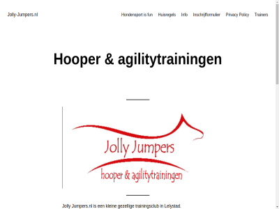 adres agility agilitytrain all avond by conform en/of fun ga gebruikt gerust get gezell goed hond hondensport hooper huisregel info inhoud inschrijfformulier inzicht jolly jolly-jumpers.nl jumpers.nl ker kijk klein kom laatst lelystad leuk maandag men onz oog plezier policy powered privacy stat t toestell touch trainer training trainingsclub veilig verliez vindt voorop woensdag wordpres