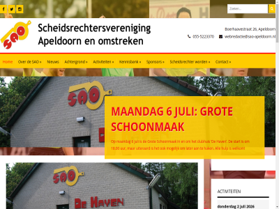 -5223370 055 1 16 17 18 18.00 19 2 20 2007 2026 21 23 26 29 3 30 6 7316 9 aanstell aantal aanwez achtergrond activiteit afgelop aftermovie agenda all apeldoorn assistent b bekend bekijk beleid bericht bijdrag boerhaavestrat brink buitenhuis clubavond clubhuis contact contactinformatie copyright dag dank dankzij degradaties dinsdag doeltjes donderdag dordievski dronebeeld erg familieled familietoernooi feliciter fit gemaakt gespeeld gezell grot groten hak hartelijk hav hom hulp informatie ingan jaarlijk jc jij juli juni kennisbank knvb komend later led les lidmaatschap m maakt maandag mee melvin mogelijk mooi namen nieuw omstrek ontspanningscommissie organiseerd pagina period prachtig privacy promoties rb recent routebeschrijv sao scheidsrechter scheidsrechtersveren scherp schoonmak schot seizoen snel spelregelvrag sponsor start toernooi train training tropisch trot tuinhout uiteraard uur vandag verder verjaardag vernieuwd vindt voetballer volgend vriend vrijblijv warm we webredactie@sao-apeldoorn.nl wederom wedstrijd welkom zaterdag zomer zomerstop