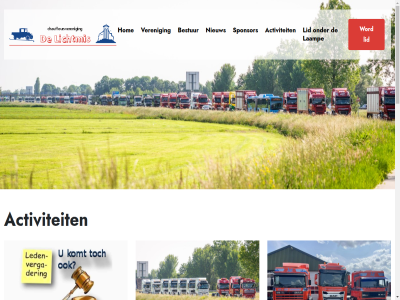 15 2025 24 27 activiteit avond be bedrijfsbezoek bestur chauffeursveren chv contact feb februari hom jaarlijk konvooitocht laamp lichtmis lid mei navigatie nieuw optimus proat realisatie sep september sponsor trucker veren websites word