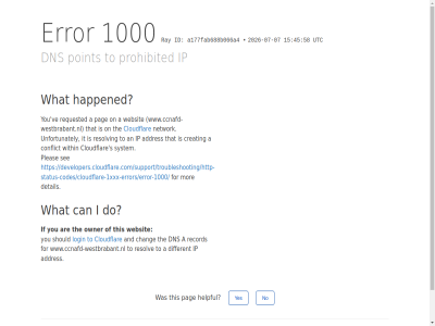 -07 /support/troubleshooting/http-status-codes/cloudflare-1xxx-errors/error-1000/ 1000 15 2026 45 58 a a177fab688b066a4 addres an and are by can chang click cloudflar conflict creating detail developers.cloudflare.com developers.cloudflare.com/support/troubleshooting/http-status-codes/cloudflare-1xxx-errors/error-1000/ different dns do error for happened helpful i id if ip it login mor network no on owner pag performanc pleas point prohibited ray record requested resolv reveal s security see should system that the this to unfortunately utc ve websit what within www.ccnafd-westbrabant.nl yes you your