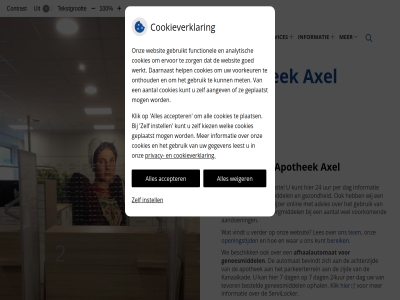 -562888 0115 1 10 100 24 24uur 4571bw 7 aandoen aantal accepter achterzijd activer advies afhaalautomat apothek automat axel beher bekijk bereik beschik besteld bevindt contrast cookies cookieverklar dag gebruik gegev geneesmiddel gezond helas hom hoofdmenu informatie inhoud instell kanaalkad klik kunt les market menu nodig onlin onz openingstijd ophal parkeerterrein per privacy ruyterstrat services servilocker submenu team tekst tekstgrot tel tevor toestemm uitgebreid uur verder vergrot verklein verkrijg vind vindt voorkom voorwaard vrij war we websit weiger welkom wij wilt zelfzorgmiddel zelfzorgwijzer zien zijd zorg