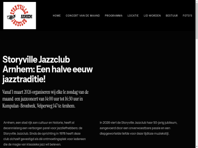00 1 14 147 16 1976 1e 2 2026 30 5 50 7 aangevoerd arnhem attend augustus belev bestur bronbek club concert content cultur de decennialang diepgeworteld eeuw elk foto gevestigd halv historie hom iederen jarig jazz jazzclub jazzconcert jazzliefhebber jazztraditie jubileum juli juni klassiek kumpulan kumpulan-bronbek les lid liefd locatie maand maart magie main muziekstijl ontmoetingsplek onverwoest opricht organiser parel passie programma rijk s sind skip stad storyvill tijdloz to uur vanaf velperweg verborg viert wij zichzelf zondag