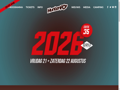 +22 .. 13 18 19 2025 2026 21 22 8 aug augustus beschik bird blijf camping copyright dagkaart december design dicht direct dru early even festivalterrein fotogallery gan gezelligst hoogt huntenpop i info integrity laatst les media meld naast nageniet nederland nest nieuw nieuwsbrief pal park privacybeleid programma realisatie rues september ticket timetabl uitverkocht ulft uur verkop volled vrijdag weekend zaterdag zin