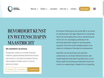 +31 -54 -783 0 0082 15.000 1961 2026 34 41076469 47 51 53 6 6226 65 66 aandacht aanpass aanvrag accepter advertentie advertenties afwijz all analyser anbi artist award bd bekijk bergerstrat best bevorder bevordert bink blijvend blik brow browse-ervar by call contact contactgegeven cookie cookies cultur disclaimer doet donaties download duurzam edmond ervar faculteit financieel formaliteit gebruik geeft gepersonaliseerd gev henriet hom hustinx impul info@hustinxstichting.nl inhoud initiatiev innovatie instagram jaarlijk jar jong klik kunst kvk laureat leeft les limburg linkedin maastricht maker meegegev motor n natuurbehoud naviger niel nieuw omgev ondernemer ondersteun ondersteunt onderzoeker open oprichter originaliteit overtu pagina prijs prijz privacy privacybeleid profileert project regio reik residenc residenties s scienc sind sit start sted stemt stichting stimuler stoer talent talentvoll tel thema toekomstgericht twee uitgereikt uitvinder um universiteit university vanuit verbeter verker vernieuw versterk visionair volg volgend voorkeur voort vooruitgang vorig waarder we wer wet wetenschap wetenschapp wint wissel zet zuid zuid-limburg