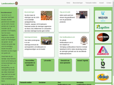 00 11 2025/2026 2026 aantal aanvang aardappelnoter actueel afscheid agenda allen alv avz belang belangstell betrek betrok beur beursnoter bewaarui bezoeker bijgeblev blijv blikt brantjes central contact contractvoorwaard daarnaast dag december deelneemt deelnem disclaimer doel donderdagocht eervoll emmeloord en genom genoteerd gepubliceerd gestart gesteld gezien goed grot haanstra handel hom ieder jap jar jonger kan ken kunt landbouwbeur landbouwbeurs.com landbouwer landelijk leeuward leuk lid link lncn mak mark meest meld middenmer moment mooist nederland nieuw noord noter noteringscommissie onderan ontleend onz opgenom opvolger overzicht pagina partij perikel period potatonl prijz product productgroep recht reglement reikt rond samengesteld schrijf sector sponsor stan stap stuurgroep t terug themadag titel transactie ui uien uur verder verdiep veren verkiez verkop vertegenwoordiger vlog volg voorhuy voorschrift voorwaard voorzitter voorzitterswissel waaran waarin wek zet zie zowel zuid