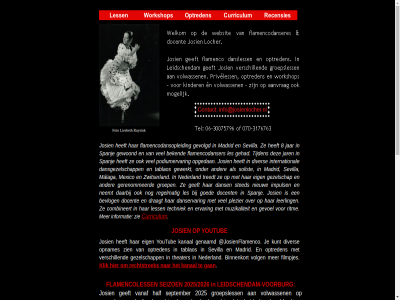 -30075796 -3176763 06 070 1 10h00 10h45 11h15 12h00 18h45 2025 2025/2026 20h15 3 32149563 51 6 7 8 9h45 aanvrag all arm aspect bekend bent bereik bevlog binnenkort blauw bod choreografie combineert curriculum daarbij daarnaast dans danser danservar dansgezelschapp dansoptreden den dinsdagocht diver docent donderdagocht draagt eig eind ervar filmpjes flamencodan flamencodanser flamencodanseres flamencodansopleid flamencoless foto gan gebruik geeft gehad genaamd gerenommeerd gevoel gevolgd gevorderd gewerkt gewijzigd gewoond gezelschap gezelschapp gitar goed gracieuz gratis groep groepsless hag half handbeweg handelsregister handklapp hart houding impuls informatie ingeschrev international jar josien josienflamenco juni kamer kanal kijk klik kom koophandel kunt laatst lat leeftijd leerling leid leidschendam leidschendam-voorburg les less leuk liesbeth liv locatie locher maandagavond madrid malaga mexico mooi muzikaliteit nederland neemt nieuw niveaus nummer opgav opgedan opnames optreden oud overleg palmas plezier podiumervar priveless proefles recensies recht rechtstrek regelmat regio ritm ritmisch rok ruysink seizoen september sevilla solist spanj spel sted studer tablaos techniek theater tijden tram tramban treedt tweewek vanaf vanuit verschill verzorgt voetenwerk volg volwassen voorbehoud voorburg voorstell we websit welkom werk workshop youtub zang zie zien zwitserland