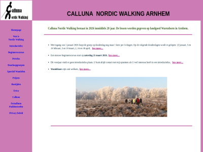 1 14 16 19 2 20 2026 21 22 30 5 april arnhem beginnerscursus beleid bestat bustijd calluna contact dag docent donderdag doorloopgroep erica februari fotoalbum gegev gelop groep homepag ingang inmiddel interes introductieles januari jar ker kunt landgoed les less loopt maart mesman nieuw nordic opnem paddenstoel per plat prijz privacy priveles sportief start vindt volgend voorjar walking wandel wandelar warnsborn wel welkom zaterdag