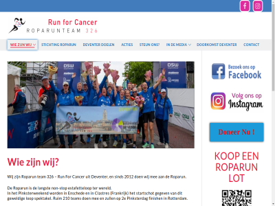 00 01 02 09 2012 2024 2026 210 25 2e 31 326 48 55 555 56 8 acties aflegg auteursrecht begeleid belangrijk bestat cancer chauffeur cheque clastres contact dag deventer doel doner doorkomst ensched estafettelop fietser finish for frankrijk fysiotherapeut ga gegev geld geweld hal hardloper informatie inhoud kanker kijk kilometer kok kop langst lev lop lot martin media mee mens non non-stop onz opgebouwd overhand person pinksterdag pinksterwek roparun rotterdam ruim run runforcancer sind sit slotclip spektakel sponsor startschot steun stichting stop team ter tijden toegevoegd toevoeg uur vak videospeler vrijwilliger war welk wereld wij www.roparun.nl zull
