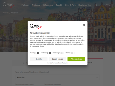 18 aankomst adres amst amsterdam app bezoekdoel dag dam datum direct inlogg klantenservic nl park parkeerplat parker per product q q-park reserver stad tijd vanaf vertrek war zakelijk zoek