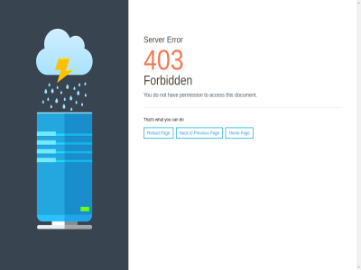 403 acces back can do document error forbid hav hom not pag permission previous reload s server that this to what you