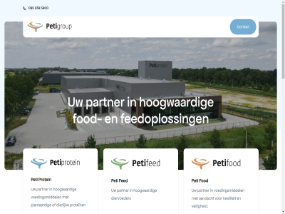 085 2 2026 238 5900 6745 aandacht aanpak aansluit actief adres algemen bedien betrouw bundelt contact content denk dierlijk diervoeder elk ervar faciliteit fed feedoploss feedsector flexibiliteit focus fod groep grondstoff halffabricat hom hoogwaard jarenlang johan@petigroep.nl klant klomp kort kracht kwaliteit lijn maatwerkoploss mee meng modern ondersteun onz oploss partner perfect peti plantaard praktisch privacybeleid proces protein sam skip stap stuwio to vanuit veilig veredelingstrat verpak verwerk voedingsmiddel voorwaard websit wens wij xt