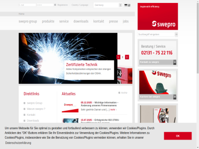 -27001 -9001 /swepro_europe 05.12.2025 07.04.2025 1 10 15.07.2025 19.05.2025 2 2025 27001 3 agb aktuelles anderung anfahrt anklick antistatik antistatik-leist archiv años bei benutzung beratungsservic bildmaterial black bookmark button cad cad-zeichnung cookies/plugins country dam das datenblatter datenschutzerklarung des diesem direktlink download druckluft drucklufttechnik durch ein einverstandnis einwilligungserklarung elektroschrott elektrostatik erfolgreich erhalt erklar españa feiern firmennamen fokus fortlauf freuen fur geehrt gepruft german germany gestalt gewindeform glossar gmbh group hat historie hochwert hom ihn ihr im impressum industrie information insbesonder instagram.com instagram.com/swepro_europe iso jahr jahrzehnt job juli karrier katalog kompetenz konn kontakt kundenfokus languag leist lieferant mehr neuer ok optimal partnerschaft pres pressemitteilung pressespiegel probestellung produkt qualitat qualitatskontroll referenz registrier rezertifizierung rucknahm s sehr servic sie sitemap spanien spezialisierter spruhdus standig standort swepro um und uns unser unserer unseres unterlieg verbessern vermeid verwend verwendung von warum webseit websit weiter wek werkzeug werkzeugkatalog wichtig wir zeichnung zeus zu zur