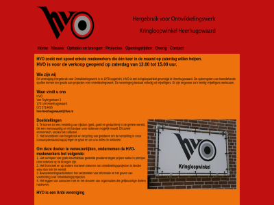 072 1 1701 1978 2 3 4 5714495 aa anbi beschik bestan bestat bevorder bewustwordingsactiviteit breng consumptiemaatschappij contact culturel doel doelstell economisch een enkel financieel gan gedacht gehel geld gelijksoort gesteld gev gevestigd goed goeder gratis heerhugowaard help hergebruik hom hvo hvo-heerhugowaard@live.nl hvo-medewerker iederen informatie ker kom kringloopwinkel land legg maakt maand manier medewerker menswaard milieu mogelijk n nastrev nieuw ondernem ongever ontlast ontwikkelingsproject ontwikkelingswerk onz opbrengst openingstijd opgericht ophal organisaties over prijz princip project recycl rijkdom sociaal spoed spull steun ten ter teylingenlan tweedehand twintig verdel veren verening verkop verspill verwezen verzamel vindt volgend volled voorlicht vrij vrijwilliger war welk wereld werkzam wij will zaterdag zoekt zowel