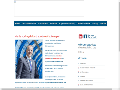 06 079 1 2011 3 314 317 445 50 683 960 aanbod aangebod algemen all anekdotes arbeidsrecht be behalv bepal besprek bijeenkomst bijgewoond boeiend buit c combiner contact copyright dag dagvoorzitter dagvoorzitterschap dienst document eloquenz en entertainment gan geaccrediteerd gebracht glashelder grijpbar hand handig hang hom incompany info@jwinfotainment.nl informatie inhoud inhur jo jwinfotainment kapstok kennis kent kleurrijk krijgt kunt kwinkslag lastig leert levert link maatwerk mak masterclas masterclasses materie metafor mogelijk nieuw nirpa nirpa-opleider nooit onderwerp onthoudt opdrachtgever opgedan opleider overzicht pp presentaties privacyverklar publicaties regelgev reserved right rondom social spel spelregel standaard stat taai taaist talrijk tijden vindt voorwaard war webinar weert welk wet zeker zodat