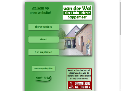 adres dierenvoeder eier onz openingstijd plant sappemer tuin voerwortel wal websit welkom