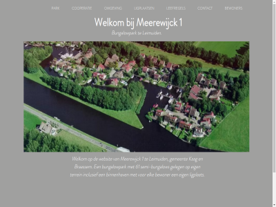 1 61 bewoner binnenhav braassem bungalow bungalowpark contact cooperatie eig elk geleg gemeent hom inclusief kag leefregel leimuid ligplaats ligplat meerewijck omgev park semi semi-bungalow terrein websit welkom