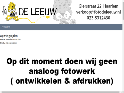 -16 -400 /16-55mm /50-140mm 0 00 1 10 10.00 100 1099 1199 1299 16 16.00 2.8 8 899 algemen dinsdag donderdag foto fotolijst fuji geslot haarlem klantenservic leeuw maandag mm objectiev openingstijd opruim slecht t/m typ uur v voorwaard vrijdag woensdag zaterdag zondag zzz