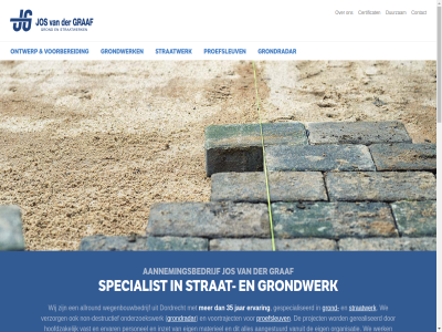 078 11 2015 2026 3301 35 45 52 616 9001 9016 aa aangeslot aangestuurd aannemer aannemingsbedrijf allround bedrijfslev bedrijv beroepsonderwijs bred bv certificat complet contact destructief dienstverlen disclaimer dordrecht drechtsted duurzam efficient eig ervar flexibel geautomatiseerd gecertificeerd gemeent georienteerd gerealiseerd gespecialiseerd graafcod graf grond grondradar grondwerk helmholtzstrat hoofdzak info@josvandergraaf.nl ingenieursbureaus instanties inzet iso jar jos kennis kiez kwaliteit lokal materieel non non-destructief onderzoekswerk ontwerp opnem organisatie particulier partner personel postbus proefsleuv project regio sbb servic sierbestrat specialist straatwerk strat tel uitstek vanuit vast vca verzekerd verzorg voorbereid voortraject waarom we wegenbouwbedrijf werk werkwijz wij