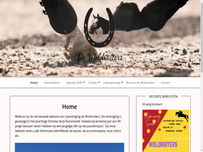 2026 90 accommodatie agenda all bericht bestan bestur betreff blik clinic clubles contact dorp drent etc ga geschiedenis gevestigd hoewel hom informatie inhoud jar jarig jeugdig komend less lidmaatschap onz paardensport paardensportveren prachtig recent rijveren ruinerwold veren vernieuwd vier vindt websit welkom wij woldruiter