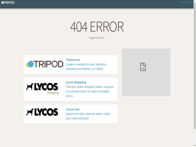 404 a and at bargain best busines check clos coupon creat deal error exclusiv for found hobbies hosting interest login lycos lycos.com mail mor new not on onlin out pag prices read sales search shopping signup the tripod tripod.com web websit your