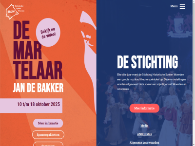 10 18 2025 algemen anbi bakker bekijk drie elk grot historisch hom informatie jan jar mar media menu muzikal oktober omstrek spel speler sponsor sponsorpakket status stichting t/m telar theaterspektakel uitgevoerd video voert voorstell voorwaard vrijwilliger woerd