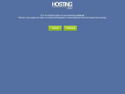 2go b.v bestand domeinnam geplaatst hosting index.html nadat pagina standaard struik.net vervang waarschijn wanner websit ziet