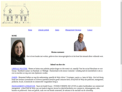 contact hom liberal literatur management politiek rolf weijs zak