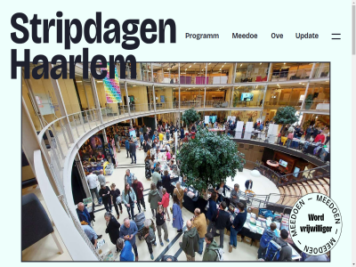 -31 10 2 2026 30 31 a algemen award bekijk bereik bestuurslid bouw colofon curious d dot e en energie enthousiasm festival g gek grag graphic haarlem halfrond hand hou jij kleinst kom komt m maker mee meedoen meewerk mei meld mens mouw n novel o onz p partner per pres privacy programma r reuzenrad s sam shortlist slid small sponsor statement stek strip stripdag stripliefhebber t tijden tof uitgever updates v vacatur vol voorwaard vrijwilliger we westelijk winnar word zit
