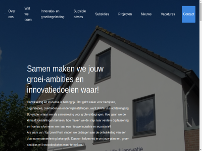 +31 0 00 1 10 30 523 7772 a aandacht aanvrag achteruitgang actief advies adviesbureau adviesgesprek adviseur aerospac afsprak algemen ambities basisschol bedrijf bedrijv begeleid behal belangrijk benodigd bereikt best bestat betrok beweg bied bijdrag bijvoorbeeld bl blijv bovendien cases combinatie communicer concept concurrent contact continu continuiteit cookies d.m.v daardor daarnaast daarom dagelijk dankzij dat deskund dienst digitaliser direct doel duidelijk duurzam economie eig en/of ervar expertis faciliteit financier financieringsmog fiscal gan geldt gespecialiseerd gev goed grag gramsberg groei groei-ambities groeibegeleid groenst groep grot gymless hand hardenberg hebt hecht hel helder help helpend het industrie info@toplevelpunt.nl inhoud innovatie innovatie- innovatiedoel innovaties innover invester jou jouw kans kennis kent kies kiez kijk klant klimaatdoelstell kun laagdrempel lag lang ler level ligg luchtruim maatschapp mak markt meedenkt meest mogelijk nieuw no no-nonsen nonsen noodzak ondernemer onderscheid ondersteun ondersteunt onderwijsinstell ontwikkel ontzorg onz optimal organisatie organisaties over overijssel pand passie person plan plann privacybeleid product project punt realiser relaties resultat rout sam samenlev soepel specialist specto sportclub sportservic spraakmak staatssteun stan stap stapp stil stilstand subsidie subsidie-aanvrag subsidie-expertis subsidieadvies subsidies subsidietraject succesvol sv team termijn tevred to top traject transformer uitbreid uitdag uitgebreid uniek up up-to-dat vacatures vast veilig verander verder verduurzam verkrijg verloopt verschil vertrouw verwerv vind voel volled voortdur voorwaard vraagt vrijblijv waard waargemaakt waarmee war we webba websit werk werkt wet wij z zeker zet zit zorg